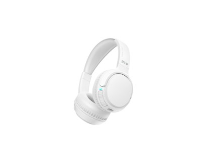 SPC Heron 2 Studio Auriculares Bluetooth 5.4 - Conexion Dual - Autonomia hasta 50h - Diseño Ajustable y Plegable - Control en Auricular - Color Blanco