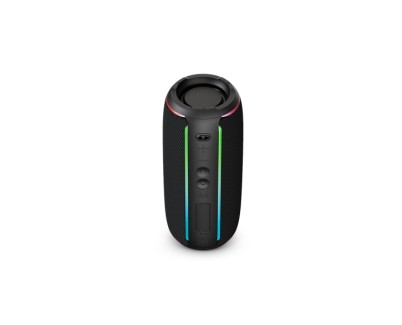 SPC Orbital Glow Altavoz Bluetooth Portatil - 25W - True Wireless - 20 Horas Autonomia - LED con Diferentes Ritmos