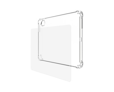 SPC Pack de Funda + Cristal Templado Compatible con SPC Gravity 5 y 5 Pro - Carcasa Extrarresistente con Esquinas Reforzadas - Proteccion contra Arañazos - Diseño Transparente y Ligero