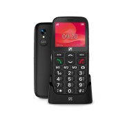 SPC Polaris Pure Telefono Movil 4G Pantalla 2,31\" - Camara, Radio FM, - Base de Carga - Color Negro