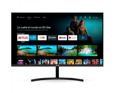 SPC Smart Monitor 23.8\" VA FullHD 1080p WiFi, Bluetooth - Respuesta 16ms - Mando a Distancia - Altavoces Incorporados - 16:9 - USB 2.0, HDMI 1.4 - VESA 100x100mm