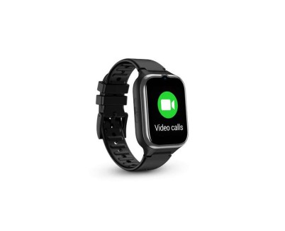 SPC Smartee 4G Senior Reloj Smartwatch Pantalla Tactil de 1.7\" - Mide Frecuencia Cardiaca, Pasos, Calorias etc... - Proteccion IP68 - Color Negro