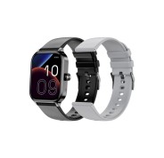 SPC Smartee Duo 3 Reloj Inteligente Smartwatch Pantalla Amoled 1.93\" - Mas de 100 Modos Deportivos - Monitoreo de Salud - Resistencia IP68 - 7 Dias de Autonomia - Incluye 2 Correas - Color Negro