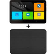 SPC Tablet Android para Mayores 10.35\" - Iconos XXL - Conectividad 4G - Funda Protectora Incluida - Bateria de 6.000 Mah - 4GB de RAM - 64GB de Almacenamiento Interno - Color Negro