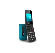 SPC Titan 2 Telefono Movil 4G para Mayores con Tapa - Pantalla 2.4\" Cristal Antirayaduras - Teclas XL con Voz - Timbre Extra Alto 104 dB - Boton SOS e ICE - Smart Help - Resistencia IP44 - Una Semana de Bateria - Color Azul