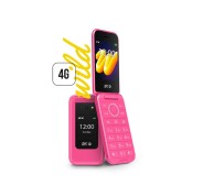 SPC Wild Telefono Movil 4G con Pantallas Principal 2.8\" Exterior 1.77\" y Tapa - Camara, Radio FM, Linterna - Manos Libres - Color Rosa