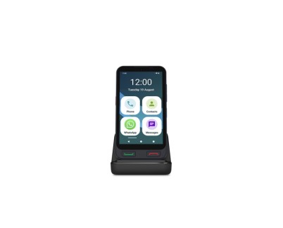 SPC Zeus 2 4G Smartphone 5\" - Especial para Personas Mayores - Boton SOS - Capacidad 64GB - 4GB de RAM - Color Negro