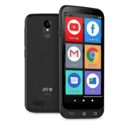 SPC Zeus 4G Smartphone 5.5\" - Especial para Personas Mayores - Capacidad 16GB - 1GB de RAM - Color Negro
