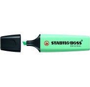 Stabilo Boss 70 Pastel Rotulador Marcador Fluorescente - Trazo entre 2 y 5mm - Recargable - Tinta con Base de Agua - Color Toque Turquesa