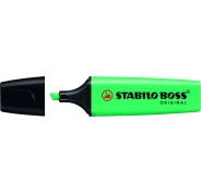 Stabilo Boss 70 Rotulador Marcador Fluorescente - Trazo entre 2 y 5mm - Recargable - Tinta con Base de Agua - Color Turquesa Fluorescente