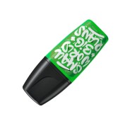 Stabilo Boss Mini by Snooze One Mini Marcador Fluorescente - Trazo entre 2 y 5mm - Tinta con Base de Agua - Antisecado - Color Verde