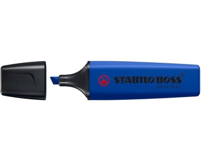 Stabilo Boss Naturecolors Wildflower Edition Marcador Fluorescente - Trazo entre 2 y 5mm - Tinta con Base de Agua - Color Azul Marino