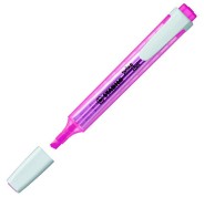 Stabilo Swing Cool Marcador Fluorescente - Cuerpo Plano - Punta Biselada - Trazo entre 1 y 4mm - Tinta con Base de Agua - Antisecado - Color Rosa