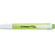 Stabilo Swing Cool Marcador Fluorescente - Cuerpo Plano - Punta Biselada - Trazo entre 1 y 4mm - Tinta con Base de Agua - Antisecado - Color Verde