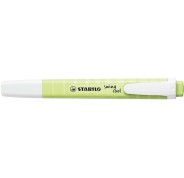 Stabilo Swing Cool Pastel Marcador Fluorescente - Cuerpo Plano - Punta Biselada - Trazo entre 1 y 4mm - Tinta con Base de Agua - Color Chispa de Lima