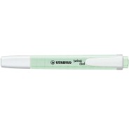 Stabilo Swing Cool Pastel Marcador Fluorescente - Cuerpo Plano - Punta Biselada - Trazo entre 1 y 4mm - Tinta con Base de Agua - Color Pizca de Menta