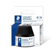 Staedtler Bote de Tinta para Recarga Rotulador Lumocolor 351 - Capacidad 30ml - Color Negro