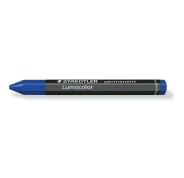 Staedtler Lumocolor Permanent Omnigraph 236 Cera Permanente Hexagonal - Resistente al Agua - Diametro 12mm Aprox - Color Azul