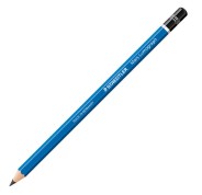 Staedtler Mars Lumograph 100 Lapiz de Grafito Hexagonal - Mina 3B Ultrarresistente de 2.5mm - Madera de Bosques Sostenibles