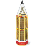 Staedtler Noris 120 Expositor de 576 Lapices de Grafito - Mina Resistente - Graduaciones Surtidas