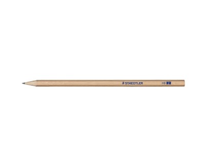 Staedtler Noris Natural 130 Lapiz de Grafito Hexagonal HB - Madera Certificada FSC - Cuerpo de Color Madera Natural