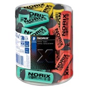 Staedtler Norix Expositor con 30 Gomas de Borrar - Sin PVC, Ftalatos ni Latex - Minimo Residuo - Colores Surtidos