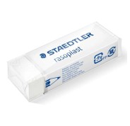 Staedtler Rasoplast 526 B20 Goma de Borrar - Borrado de Alta Calidad - Minimos Residuos - Color Blanco