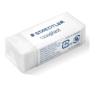 Staedtler Rasoplast 526 B30 Goma de Borrar - Borrado de Alta Calidad - Minimos Residuos - Color Blanco