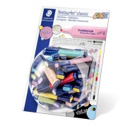 Staedtler Textsurfer Classic 364 Expositor de 100 Marcadores Fluorescentes - Punta Biselada 1 - 5 mm Aprox - Secado Rapido - Colores Pastel y Vintage Surtidos