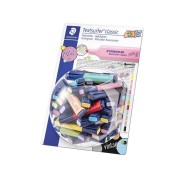 Staedtler Textsurfer Classic 364 Expositor de 100 Marcadores Fluorescentes - Punta Biselada 1 - 5 mm Aprox - Secado Rapido - Colores Surtidos