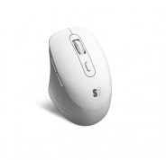 Subblim Curve Ergo Dual Raton Inalambrico Bluetooth, USB 2.4GHz 1600dpi - 5 Botones - Uso Diestro - Color Blanco