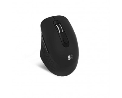 Subblim Curve Ergo Dual Raton Inalambrico Bluetooth, USB 2.4GHz 1600dpi - 5 Botones - Uso Diestro - Color Negro