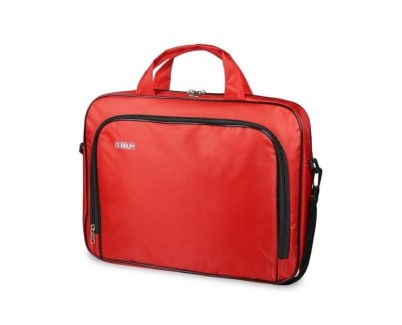 Subblim Estuche Oxford para port&aacute;til - 410mm - Protecci&oacute;n reforzada - Gran capacidad de almacenamiento - Resistente al agua - Color Rojo