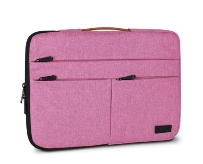 Subblim Funda Air Padding 360 - 380x275x30 mm - Protección 360º - Múltiples bolsillos - Resistente y duradera - Color Rosa