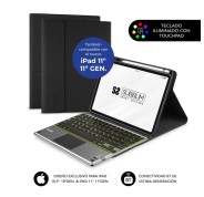 Subblim Funda con Teclado Excluisva para iPad 10ª y 11ª Generación de 10.9\" y 11\" - Teclas Retroiluminadas - Bluetooth - TouchPad - Color Negro