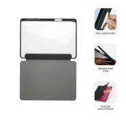 Subblim Funda Exclusiva para Samsung Galaxy Tab S9+/S9 FE+ 12,4 - Proteccion Total - Diseño Moderno - Material Resistente - Facil Instalacion - Angulos de Vision - Acceso a Funciones - Ultraligera - Interior Aterciopelado - Transporte Seguro - Ajuste