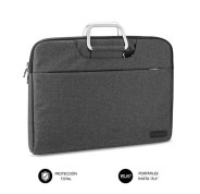 Subblim Funda para Portatil Business - Diseño Moderno y Elegante - Compatible con Portatiles de hasta 15,6\" - Proteccion Total - Color Negro