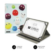 Subblim Funda Tablet Universal Trendy 9.6\" a 11\" - Posicion Stand con 2 Angulos de Vision - Soporte Antideslizante - Colores Varios