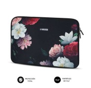 Subblim Funda Trendy de Neopreno - Grosor 3Mm - Resistencia a Golpes y Caidas - Color Flowers