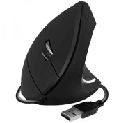 Subblim Glide Vertical Ergo Raton Vertical USB 1600dpi - 5 Botones - Uso Diestro - Color Negro