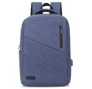 Subblim Mochila para portátil City Backpack - 15,6\" - Compartimento acolchado - Resistente al agua - Puerto USB - Color Azul
