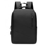 Subblim Mochila para Portátil City Backpack 15,6\" - Compartimento acolchado - Resistente al agua - Puerto USB - Color Negro