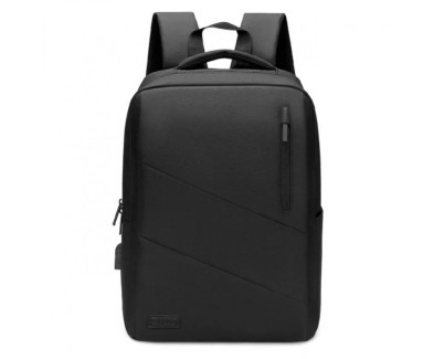 Subblim Mochila para Portátil City Backpack 15,6\" - Compartimento acolchado - Resistente al agua - Puerto USB - Color Negro