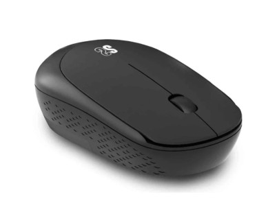 Subblim Raton Inalambrico Business Plus Silencioso - Diseño Ergonomico y Plano - Conexion Inalambrica - Tecnologia Silent Click - Resolucion de hasta 1200dpi - Alcance Inalambrico de 10m - Color Negro