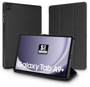 Subblim Shock Case Funda Exclusiva para Samsung Galaxy Tab A9+ - Cierre Magnetico - Bordes Reforzados - 3 Modos de Soporte - Color Negro