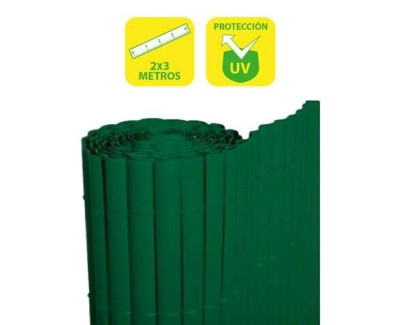 SunGarden Cañizo Plastico Doble Cara 2x3m - Color Verde