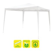 Sungarden Carpa Acero Rafia 3x3m - Color Blanco