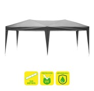 Sungarden Carpa Plegable Acero 3x6m - Color Gris