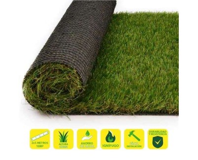 SunGarden Cesped Artificial 2x5m - 40mm - Serie Elegant