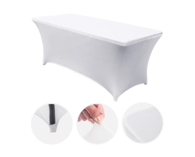 Sungarden Funda Para Mesa de Resina 240x74x74cm - Color Blanco